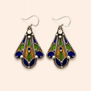 Tanina Earrings - Amazigh Silver Heritage Jewelry