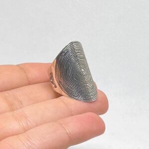 Handmade Sterling Silver Tuareg Spiral Ring: Berber Ethnic Desert Tribal Jewelry