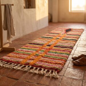 Berber Striped Boujaad Rug