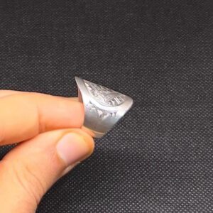 Handmade Tuareg Sterling Silver Ring: Berber Tribal Jewelry