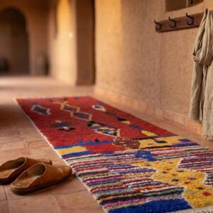 Berber Red Boujaad Rug