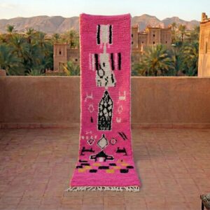 Amazigh Hot Pink Rug