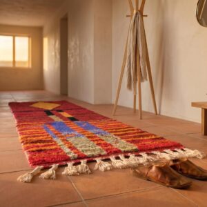 Berber Ruby Red Rug