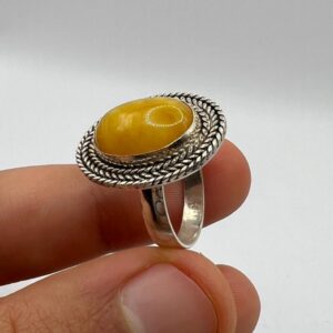 Berber Handmade Sterling Silver Rings For Women Bohemian Ladies Signet Band Ethnic Tribal Jewelry