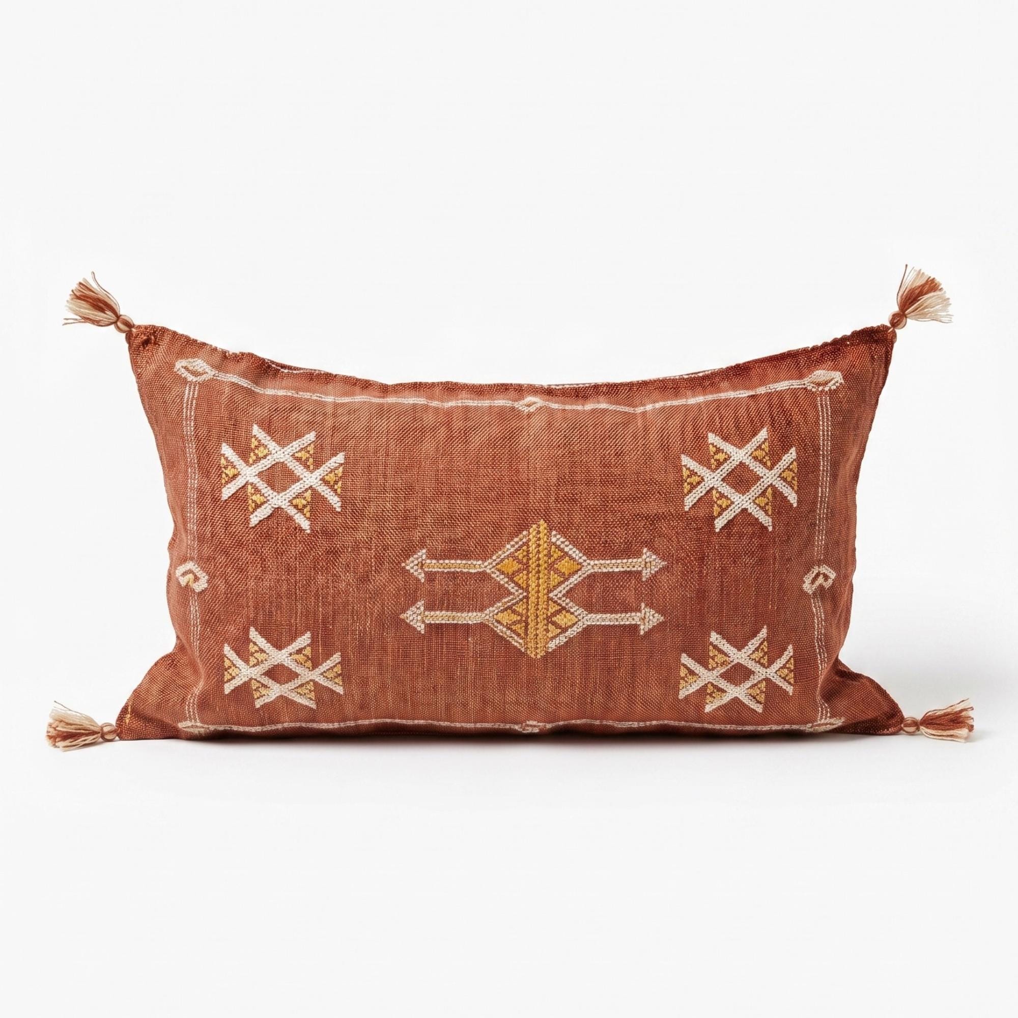 Amazigh Cactus Silk Pillow