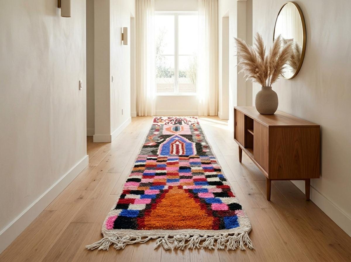 Berber Abstract Boujaad Rug