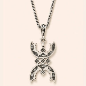 Tilla Necklace - Amazigh Silver Pendant Jewelry