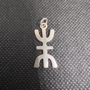Amazigh Berber Pendant: Sterling Silver Kabyle Tuareg Necklace