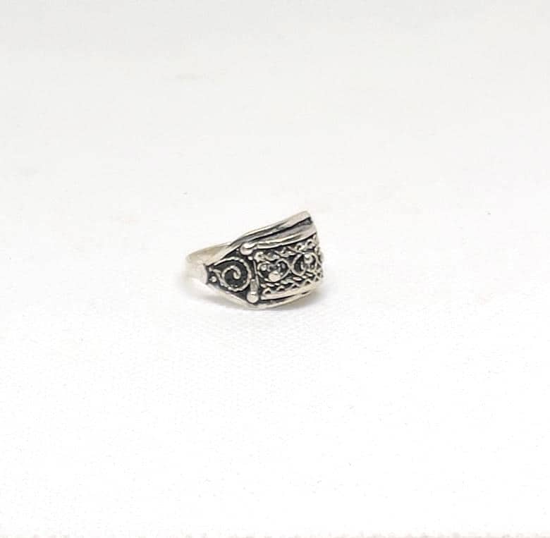 Handmade Berber Ring: Tribal Silver Boho Jewelry