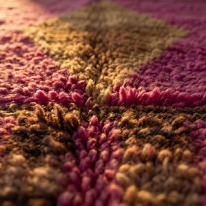 Berber Pink Boujaad Rug