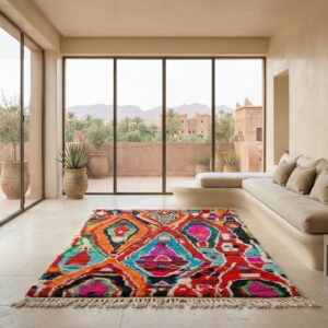Berber Vibrant Boujaad Rug
