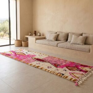 Amazigh Pink Runner Rug