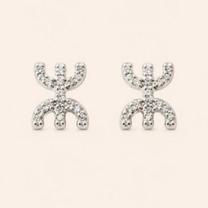 Tafat Earrings - Amazigh Silver Heritage Jewelry