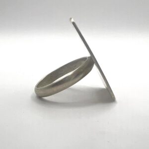 Vintage Handmade Tuareg Berber Engraved Sterling Silver Ring: Tribal Ethnic Boho Jewelry