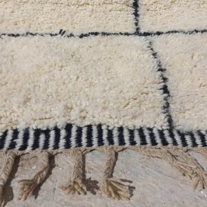 Berber Authentic Beni Ourain Rug 8x5 ft