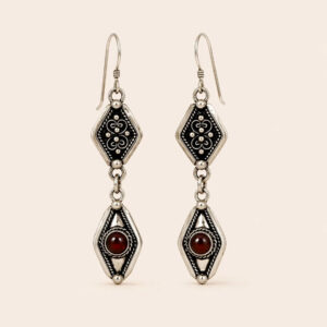 Selma Earrings - Amazigh Silver Heritage Jewelry