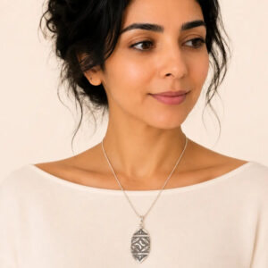 Tizlit Necklace - Amazigh Silver Pendant Jewelry
