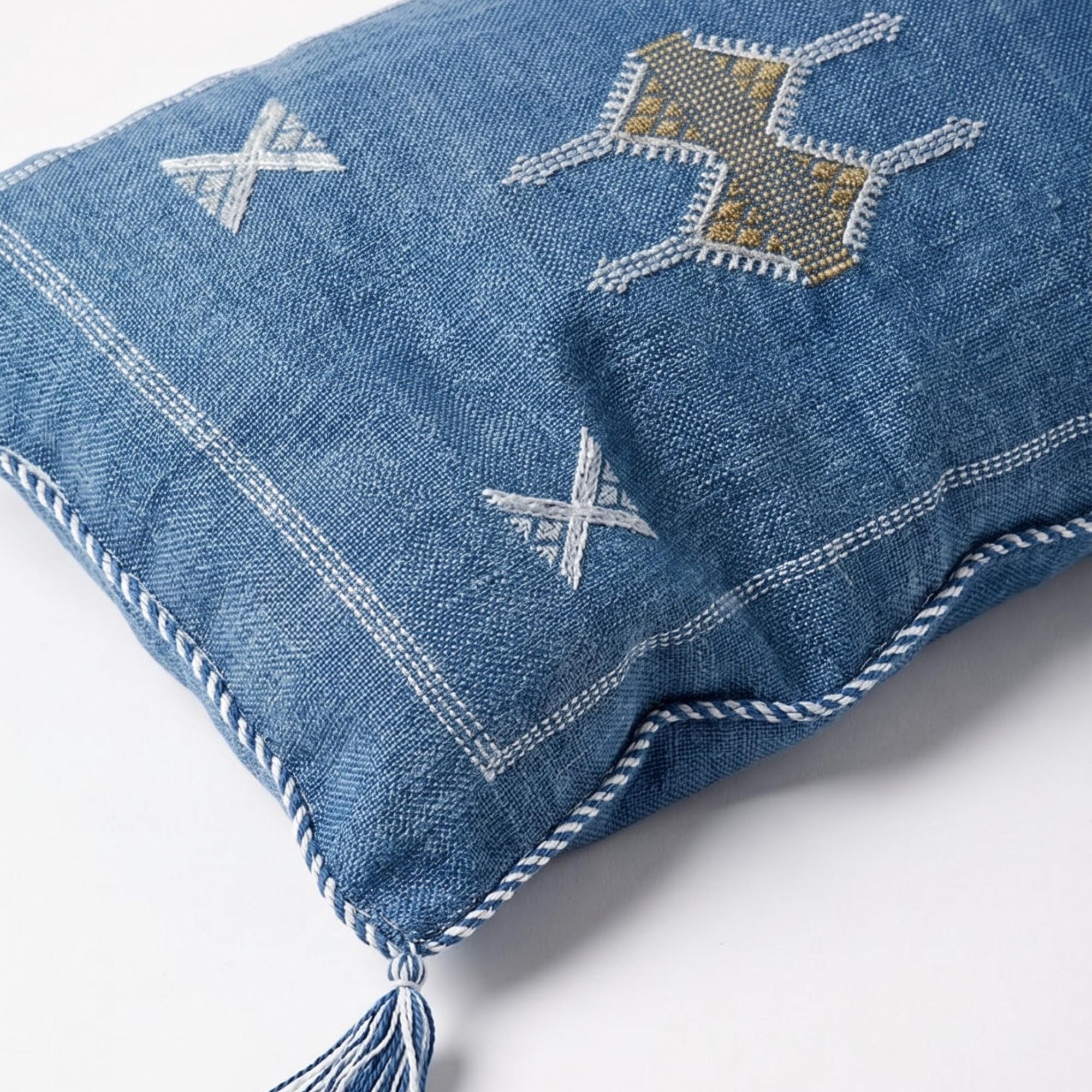 Amazigh Cactus Silk Pillow