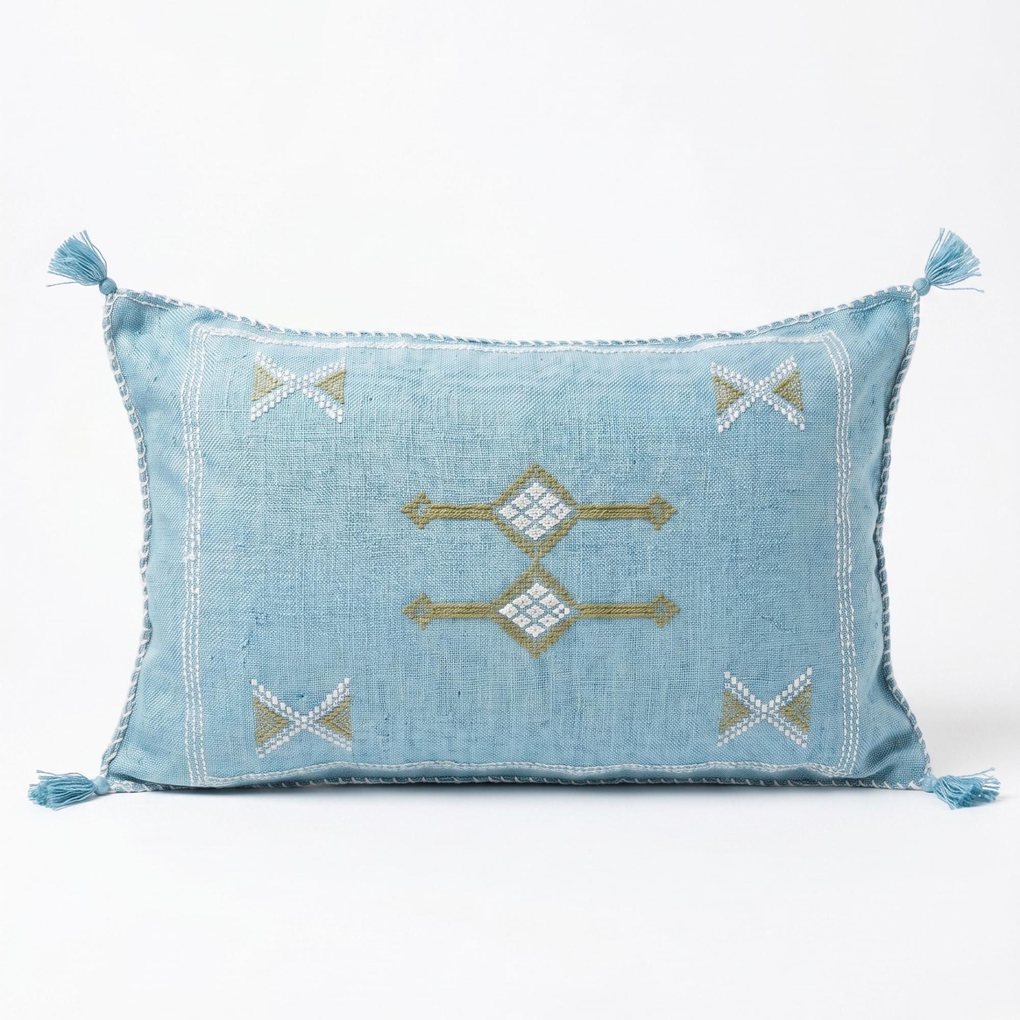 Amazigh Cactus Silk Pillow