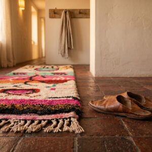 Berber Pink Boujaad Rug
