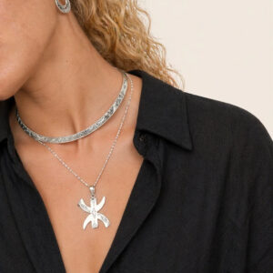 Yaz Necklace - Amazigh Silver Pendant Jewelry