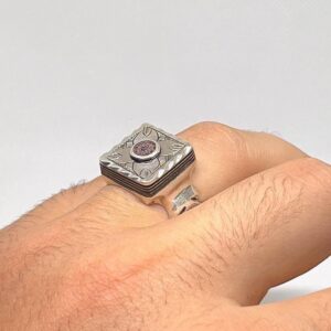 Handmade Sterling Silver Tuareg Ring: Berber Jewelry