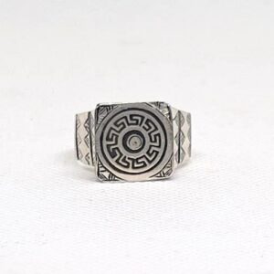 Handmade Sterling Silver Tuareg Ring: Berber Spiral Tribal African Amazigh Boho Jewelry