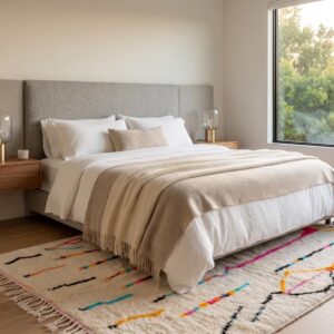 Berber Ivory Beni Ourain Rug