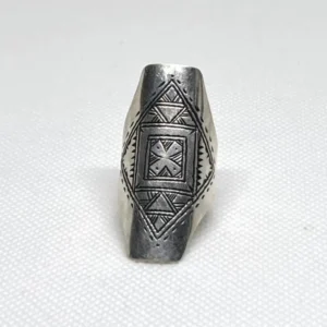 Berber Silver Rings - Vintage Engraved Tuareg Ring