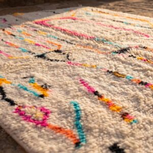 Berber Ivory Beni Ourain Rug