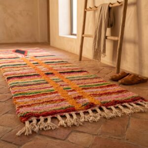 Berber Striped Boujaad Rug