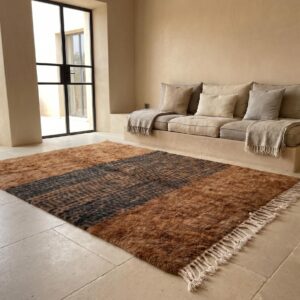 Berber Brown Beni Ourain Rug