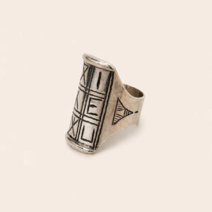 Amazigh Silver Heritage Piece – Berber Detail for Everyday Spaces
