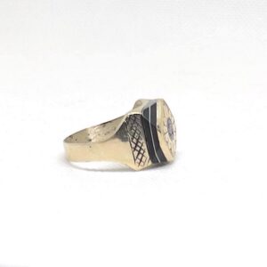 Handmade Berber Ring: Tribal Jewelry, Size 14 US