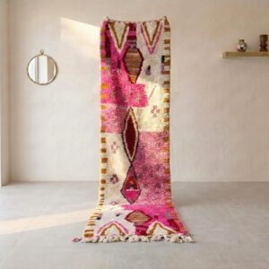 Amazigh Pink Runner Rug