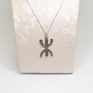 Amazigh Berber Sterling Silver Necklace: Tribal Jewelry