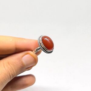 Tuareg Berber Ring: Plated Silver Tribal Jewelry