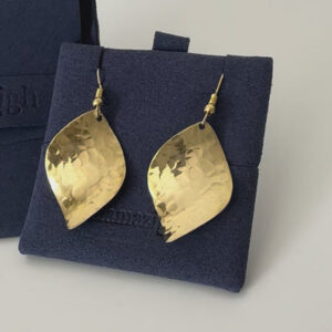 Nourhan Earrings - Amazigh Brass Heritage Jewelry