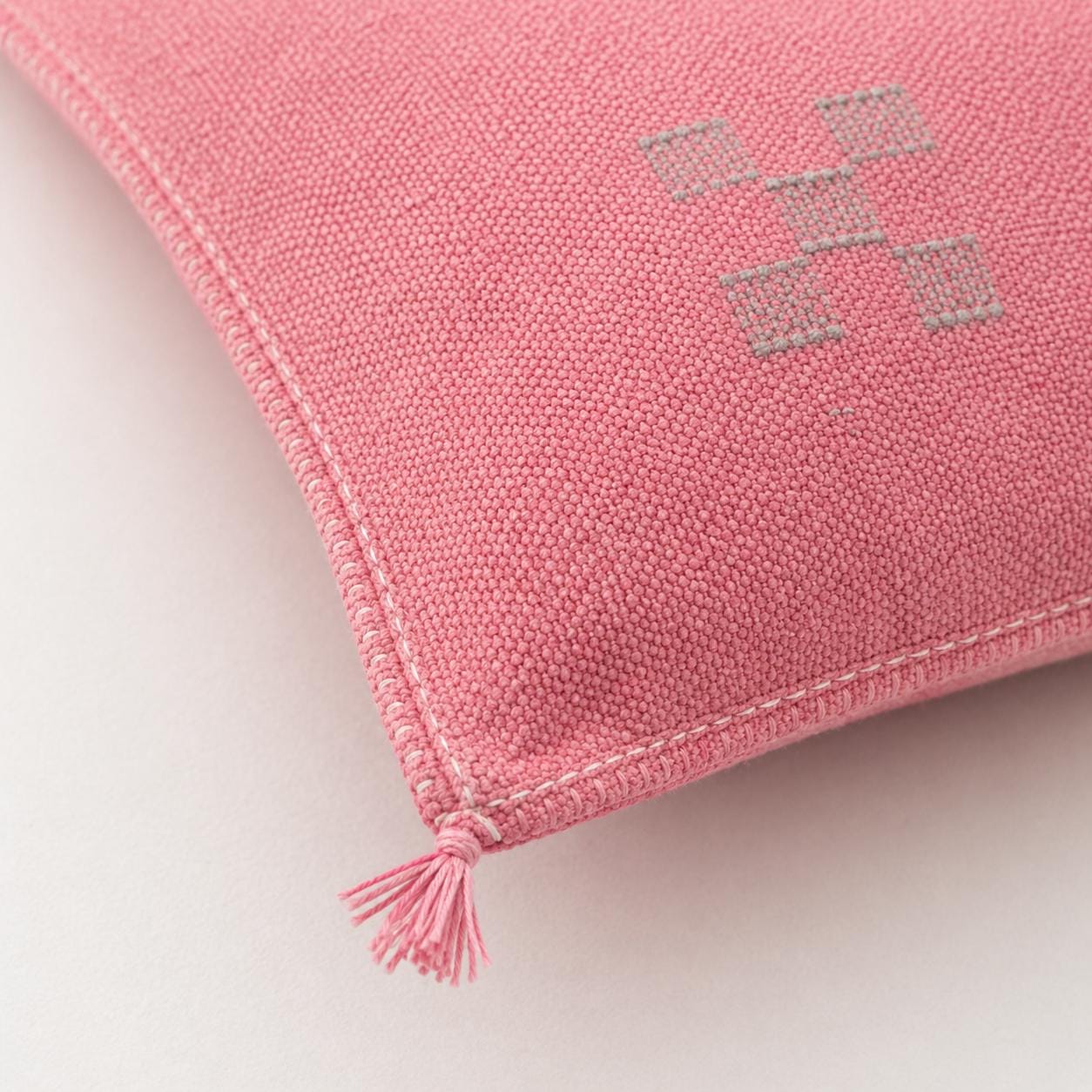 Amazigh Cactus Silk Cover 12x20 Handmade Lumbar Pillow