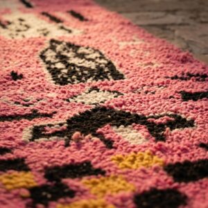 Berber Hot Pink Rug