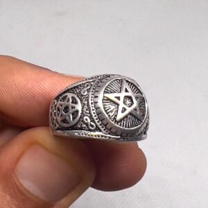 Handmade Tuareg Sterling Silver Ring: Berber Jewelry