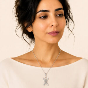 Tilla Necklace - Amazigh Silver Pendant Jewelry