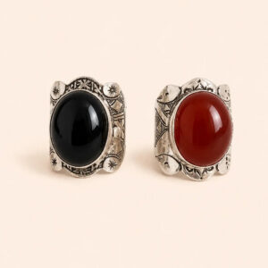 Berber Silver Tribal Ring – Moroccan Heritage Ring