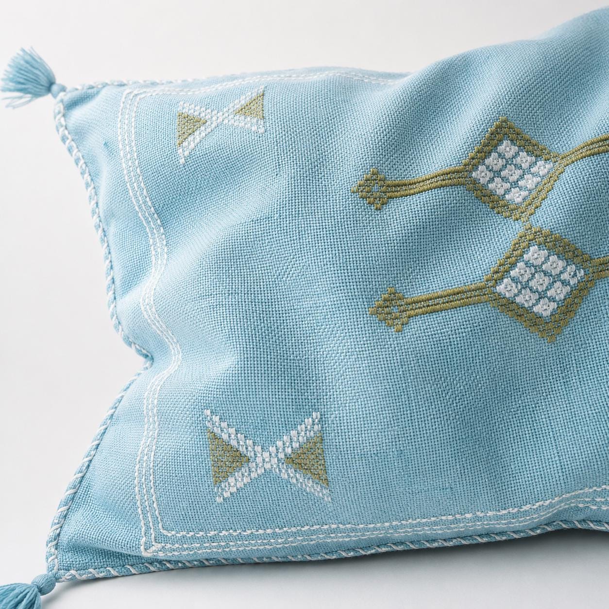 Amazigh Cactus Silk Pillow