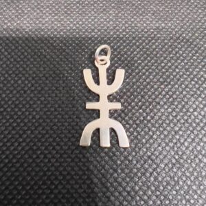 Amazigh Berber Pendant: Sterling Silver Kabyle Tuareg Necklace