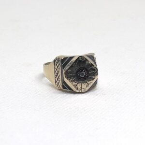 Handmade Berber Ring: Tribal Jewelry, Size 14 US
