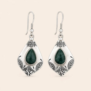 Yamina Earrings - Amazigh Silver Heritage Jewelry