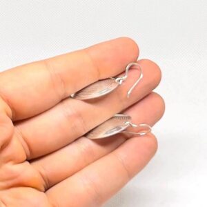 Tuareg Sterling Silver Spiral Bohemian Earrings: Berber Tribal Jewelry