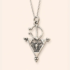 Tisegnas Necklace - Amazigh Silver Pendant Jewelry