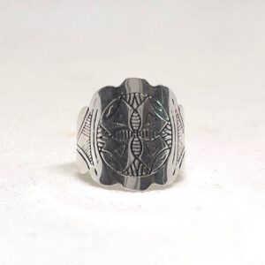 Handmade Sterling Silver Tuareg Ring: Berber Tribal Jewelry